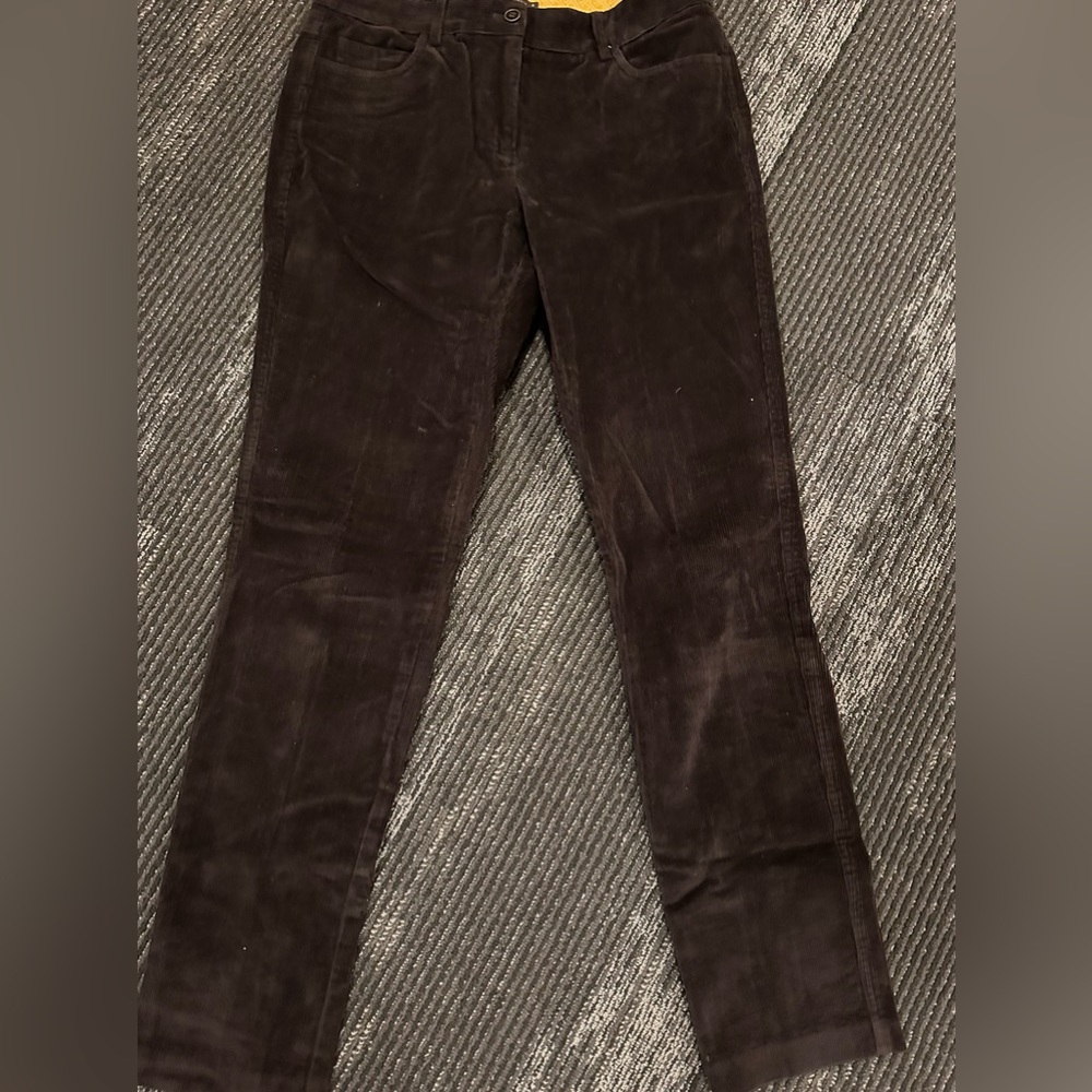 J McLaughlin, brown corduroy pants, size 6